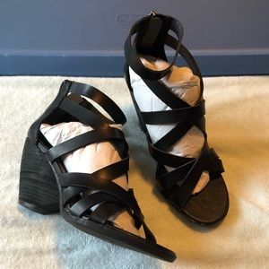 Strappy Wedge Sandal